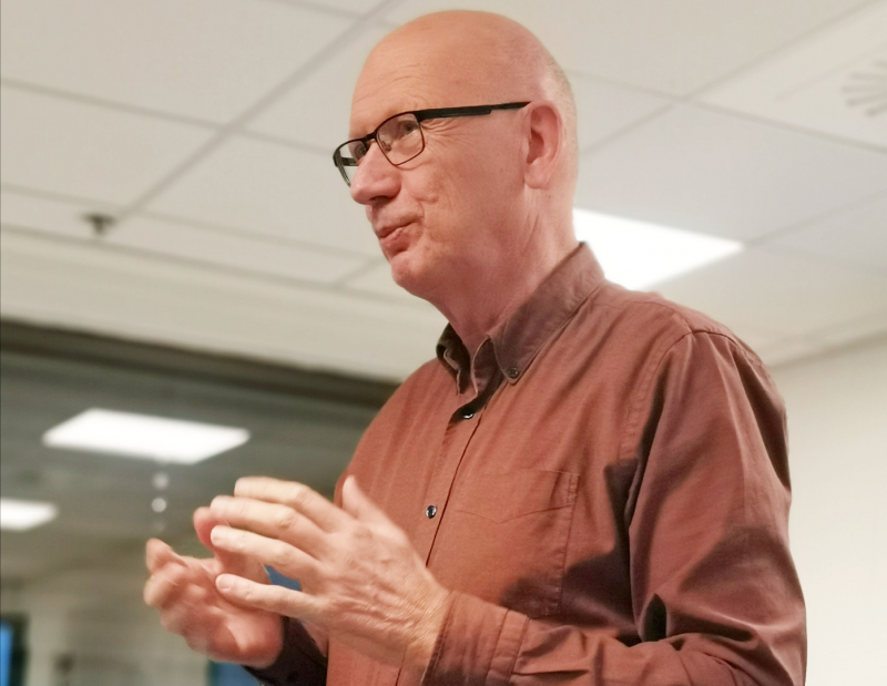 Professor Jon Helge Lesjø analyserte valget