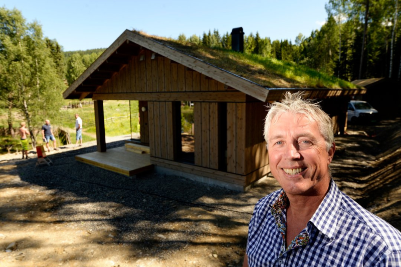 Daglig leder Arve Noreng i Leve Hytter på Rotarymøtet tirsdag neste uke