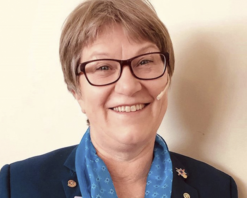 Distriktsguvernør Vigdis Osbakk besøker Lillehammer Rotary