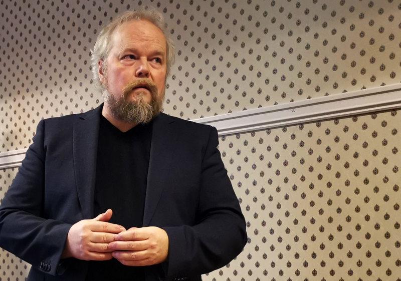 Biologen Morten Kraabøl tegnet et positivt bilde av fremtiden for Hunderørreteten.