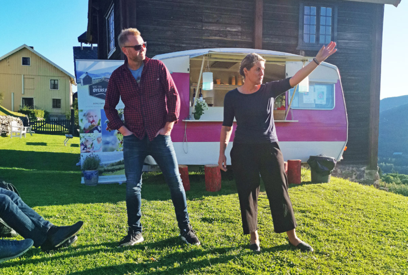 Bingebærgründerne Windy og Erlend Moe på Moe gard i Øyer imponerte.