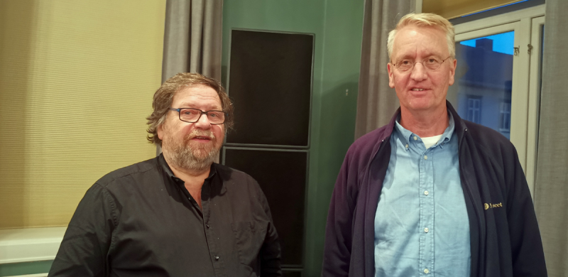 Spennende å høre Arne Julsrud Berg om skipstrafikken på Mjøsa