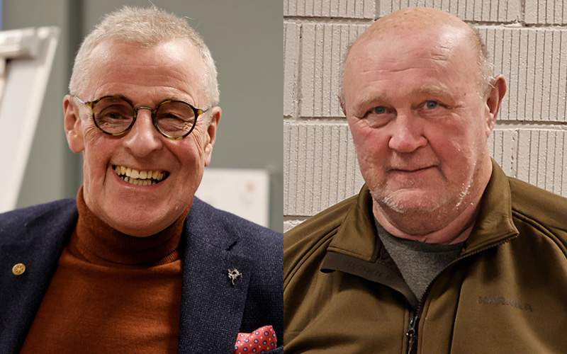 To nye medlemmer er tatt opp i Lillehammer Rotary.