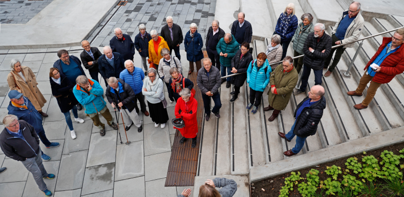 Rekordoppslutning om kveldens Rotarymøte med tema; Terrassen og Byplan 2020 – 2030