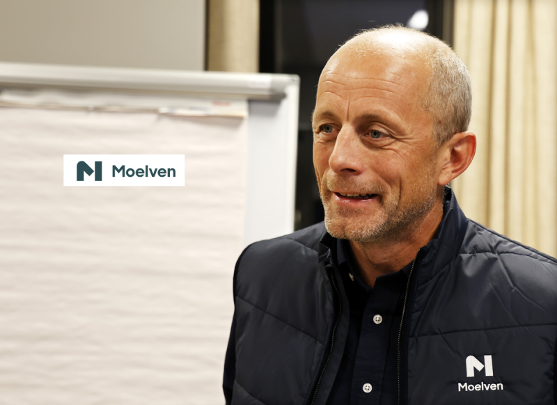 33 tilhørere hørte Adm. dir. Rune Abrahamsen om Moelven Limtre i Lillehammer Rotary tirsdag kveld.