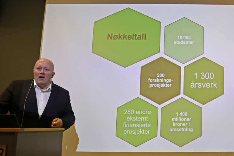Fra høgskole til Innlandsuniversitet, og hva betyr utdanningsinstitusjonen for regionen/Innlandet.