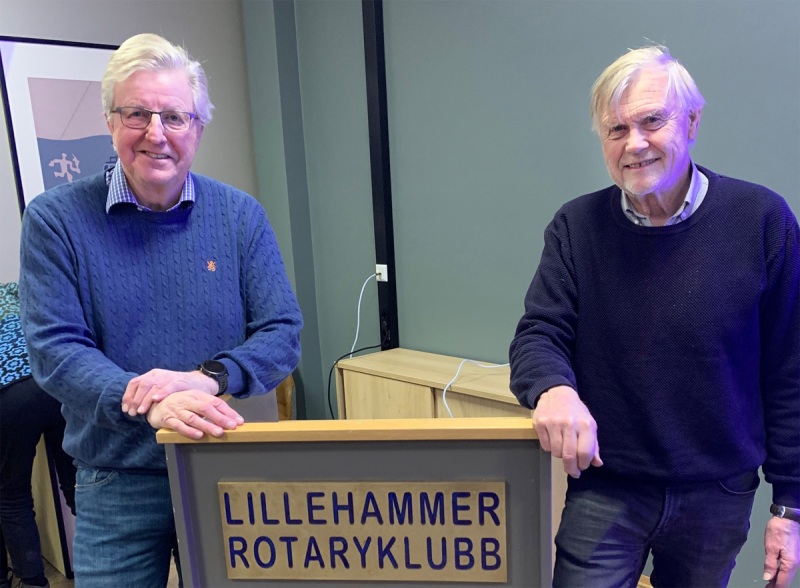 28 i Rotarymøtet 7. desember fikk høre om Stolpejakt og LITRIM – to gladhistorier i Koronaåret