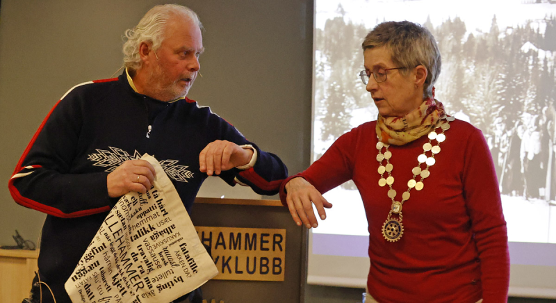 26 hørte om status og organisering av arbeidet med arrangementsutvikling i regionen i rotarymøtet tirsdag kveld.