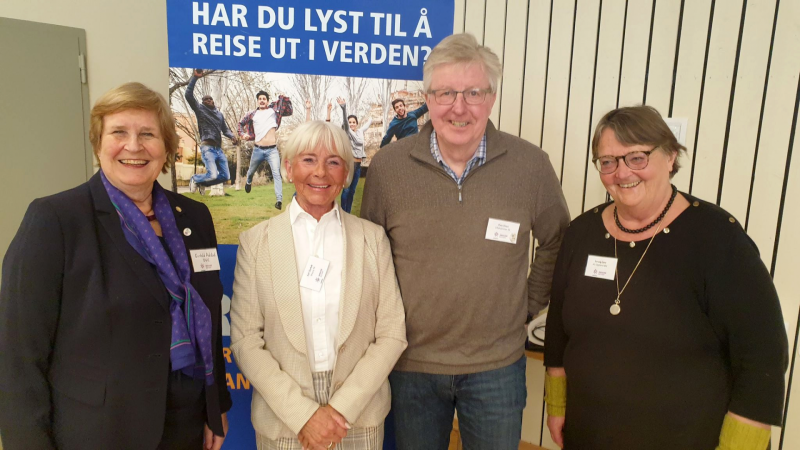 Den nye organisasjonen i Distrikt 2305 for neste Rotaryår var samlet på Dombås i helga.