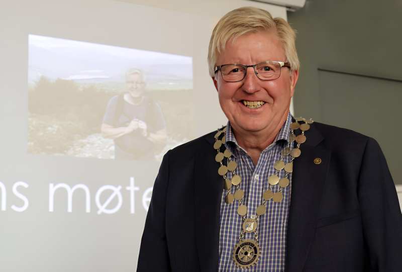 Rotaryåret 2022 – 2023 startet tirsdag kveld med presidentens møte.