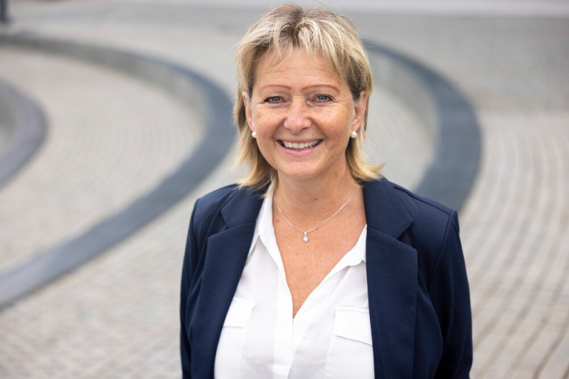 Investeringstådgiver Irene Vanndal i Lillehammer Rotary 8. noveber.