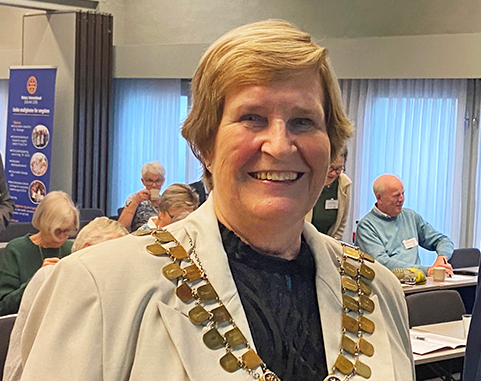 Tirsdag 15 november får Lillehammer Rotary besøk av guvernør Gunhild Aalstad.