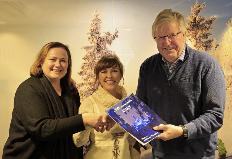 Svært positiv mottakelse av den nye Lillehammerkalenderen 2023 som Lillehammer Rotary gir ut.