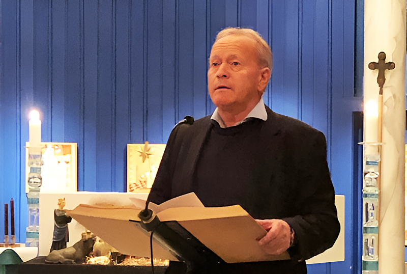 Juleavslutning med ord og toner i Nordre Ål kirke.