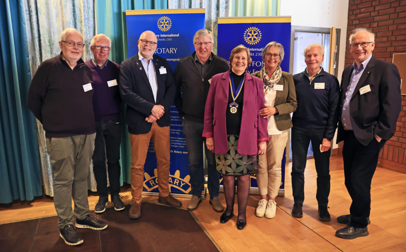 Styreseminar for Rotaryklubbene på Honne.