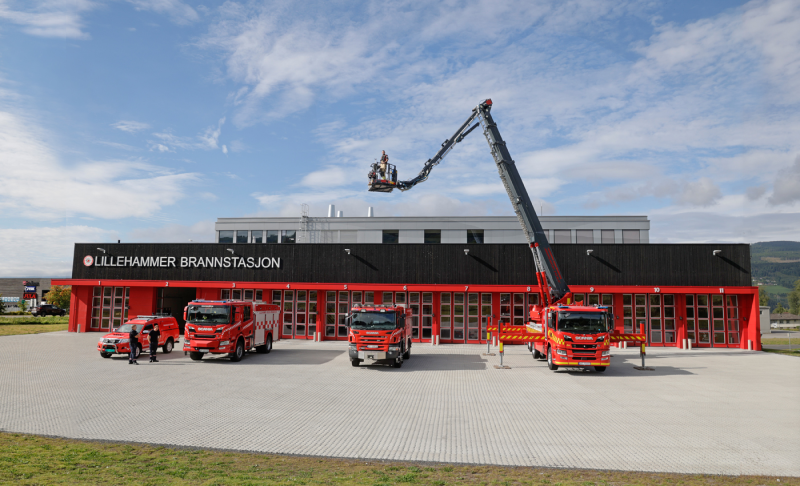 23 mai kl. 1800 har Lillehammer Rotary bedriftsbesøk på den nye Lillehammer Brannstasjon