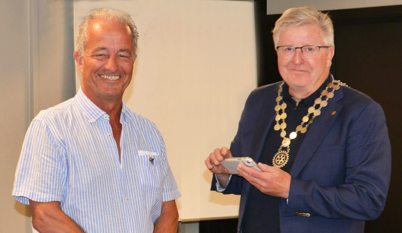 Harald Grav holder sitt Ego-foredragi Rotarymøte 12. september.