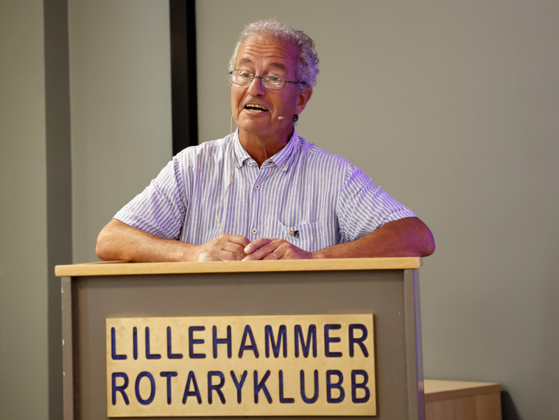 Harald Grav delte sin spennende livshistorie gjennom sitt Ego-foredrag.