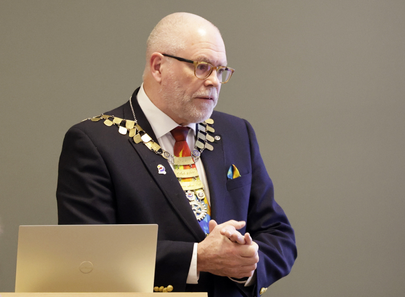 Guvernørbesøk i Lillehammer Rotary