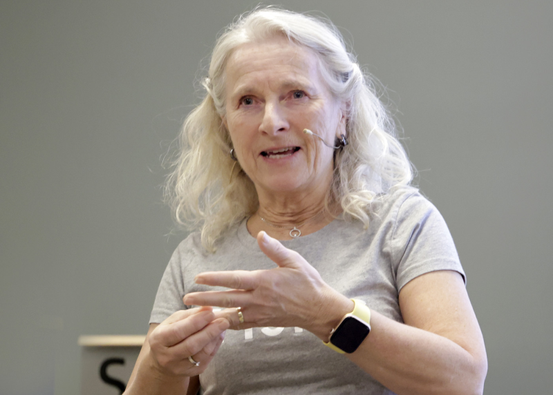 Nyåret i Lillehammer Rotary startet med et engasjerende innlegg fra Randi Berit Nyhus Hoff om Friskis&Svettis.