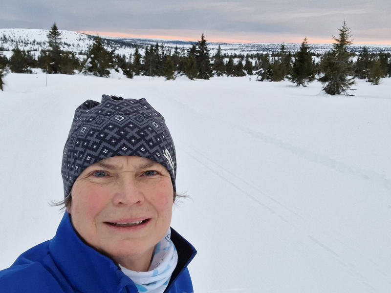 Marit Elvsås holder sitt egoforedrag i Lillehammer Rotary tirsdag 5. februar.