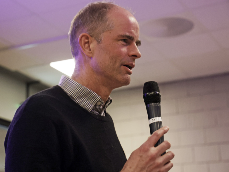 40 tilstede i Lillehammer Rotary tirsdag kveld hørte ordfører Hans Olav Sundfør om Politikk i Lillehammer kommune.