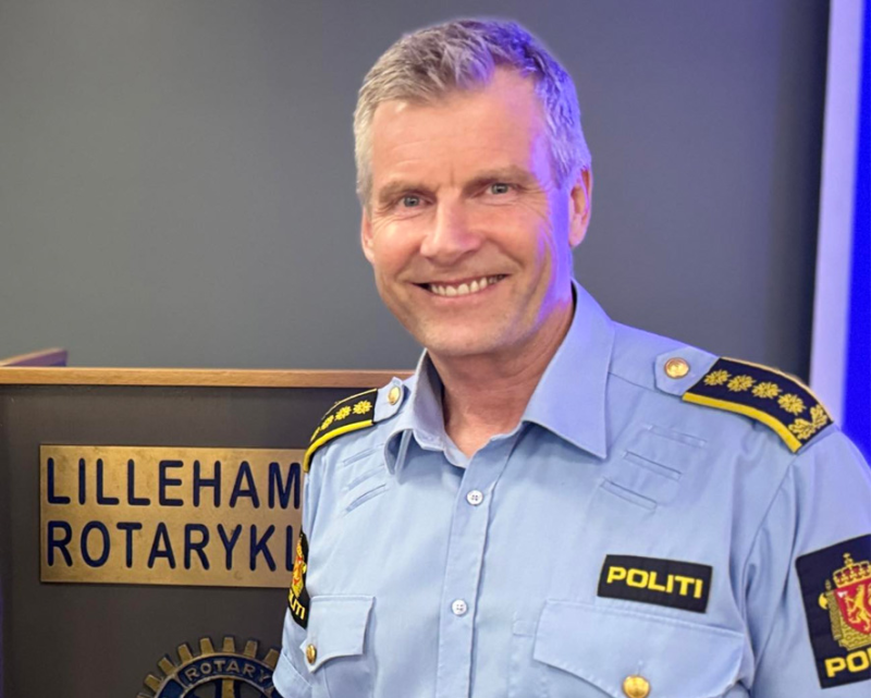 Tirsdag kveld fikk Lillehammer Rotary et godt innblikk i politidistriktets utfordringer og prioriteringer.