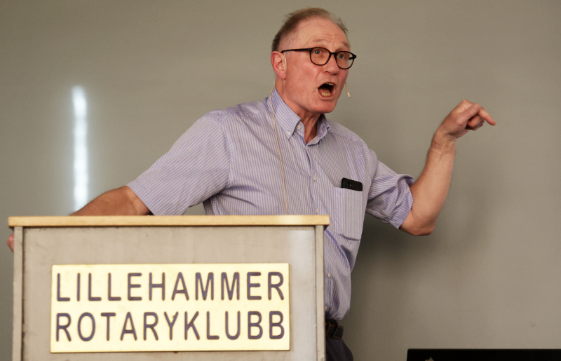 Et engasjerende EGO-foredrag fra Sten Celius - fra Kirkenes til Lillehammer