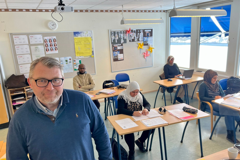 Lokalt flyktningarbeid i en urolig verden – det er tema i neste Rotarymøte 28. mai.