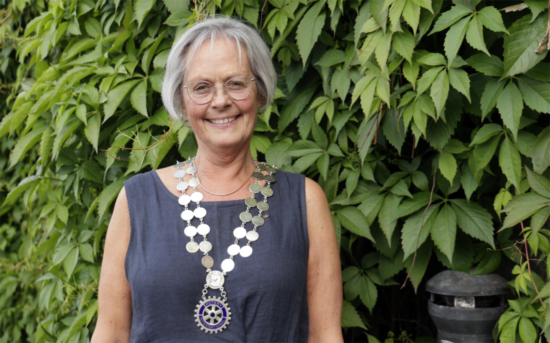 Ragnhild Falkenberg – vår nye president i Lillehammer Rotary