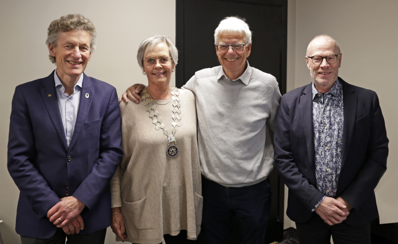 Et rolig årsmøte i Lillehammer Rotary tirsdag kveld, der alle forslag ble enstemming vedtatt.