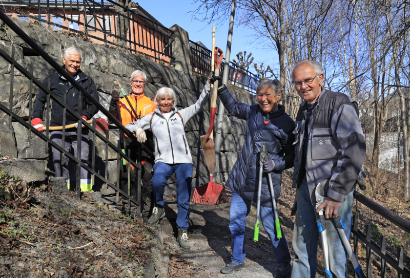 Vårdugnad i Mesna kultursti torsdag 8. mai kl. 1700.