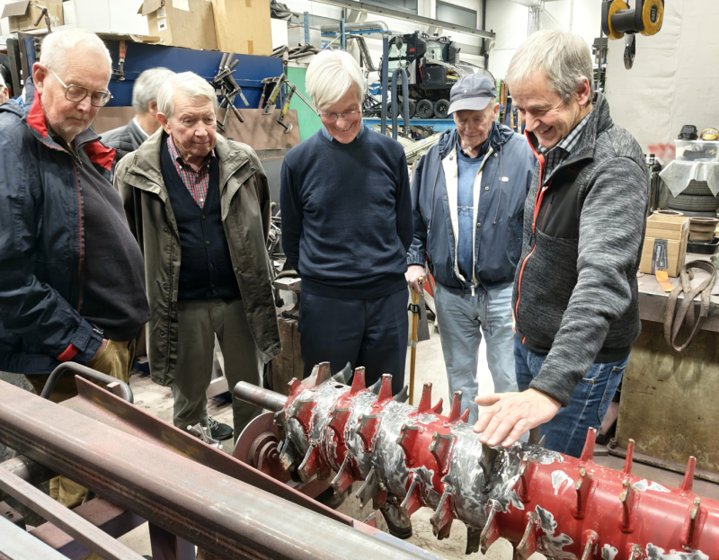 Interessant og hyggelig bedriftsbesøk hos Oweren AS i Vingrom
