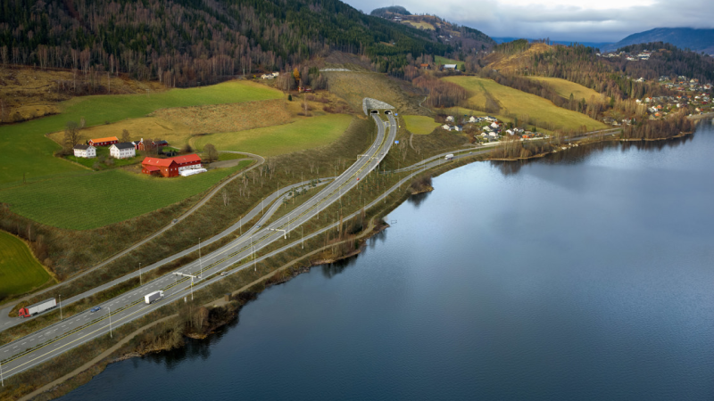 E6 Roterud - Øyer - Nye veier! -  4. november.
