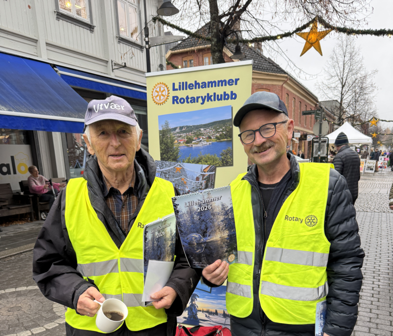 Bra salg på stand i Storgata på lørdag!