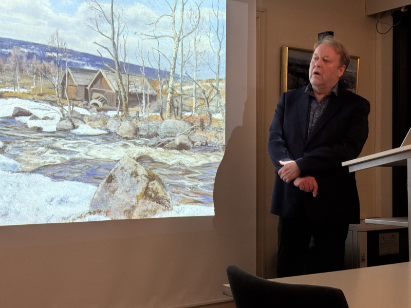 Koselig Desemberkveld på julepyntet Birkebeineren hotel.