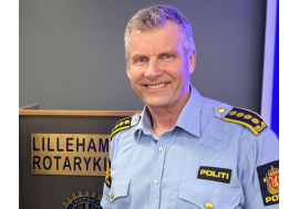 Tirsdag kveld fikk Lillehammer Rotary et godt innblikk i politidistriktets utfordringer og prioriteringer.