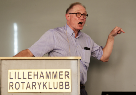 Et engasjerende EGO-foredrag fra Sten Celius - fra Kirkenes til Lillehammer