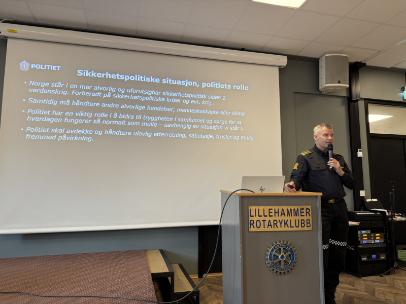 Status og utfordringer i Innlandet politidistrikt