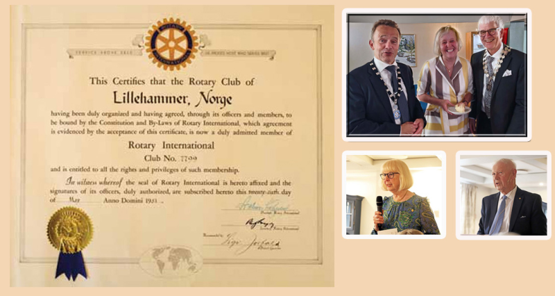 Lillehammer Rotary 75 år
